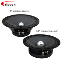 Matériel professionnel de fer de haut-parleur de voiture de 200 watts 8 pouces Midbass avec milieu de gamme pour les systèmes audio