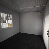 Maison préfabriquée en conteneur, assemblage rapide, bureau modulaire en conteneur, hébergement temporaire pour les travailleurs du chantier, cabine