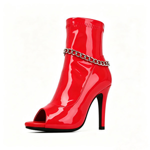 Bottines <span class=keywords><strong>de</strong></span> <span class=keywords><strong>danse</strong></span> professionnelles à chaîne <span class=keywords><strong>de</strong></span> cheville pour femmes, idéales pour le <span class=keywords><strong>jazz</strong></span>, la <span class=keywords><strong>danse</strong></span> <span class=keywords><strong>de</strong></span> salon, les talons <span class=keywords><strong>de</strong></span> <span class=keywords><strong>danse</strong></span> latine, les soirées et la pole dance - Product Image 5
