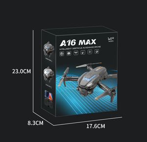A16 Pro fotografía drones Cámara Wifi 8K GPS 4K Cámara Dual modo 3D 24 minutos vuelo batería largo alcance <span class=keywords><strong>Fpv</strong></span> Rc plegable barato - Product Image 2
