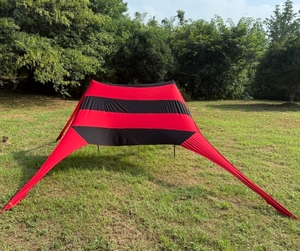 Sắt Cực Nhà Máy Xách Tay Mặt Trời Nơi Trú Ẩn Ngoài Trời Cắm Trại Mùa Hè Lều Với Cát Neo Ngoài Trời Tán Bãi Biển Lều Mặt Trời Bóng Râm - Product Image 4