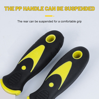 Ensemble de Spatules Industrielles en Acier Inoxydable Poli Miroir, Couteaux à Enduire Flexibles pour Plâtre et Peinture Murale
