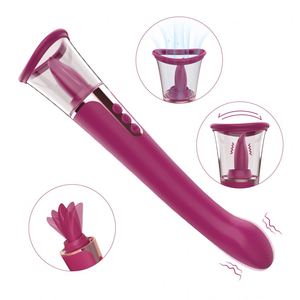S-Hande Real lengua chupar y lamer vibrador para mujeres pecho clítoris succionador bomba - Product Image 1