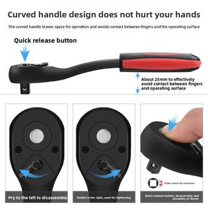 Hi-Spec <span class=keywords><strong>3</strong></span>/<span class=keywords><strong>8</strong></span> "ổ đĩa crom molypden thép Hex ổ cắm Torx <span class=keywords><strong>bit</strong></span> T30 T40 T50 Ratchet cờ lê công cụ thiết lập - Product Image 3