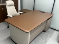 Meilleure vente en bois bureau exécutif moderne bureau gestionnaire de bureau Table de bureau en forme de L bureau avec armoire