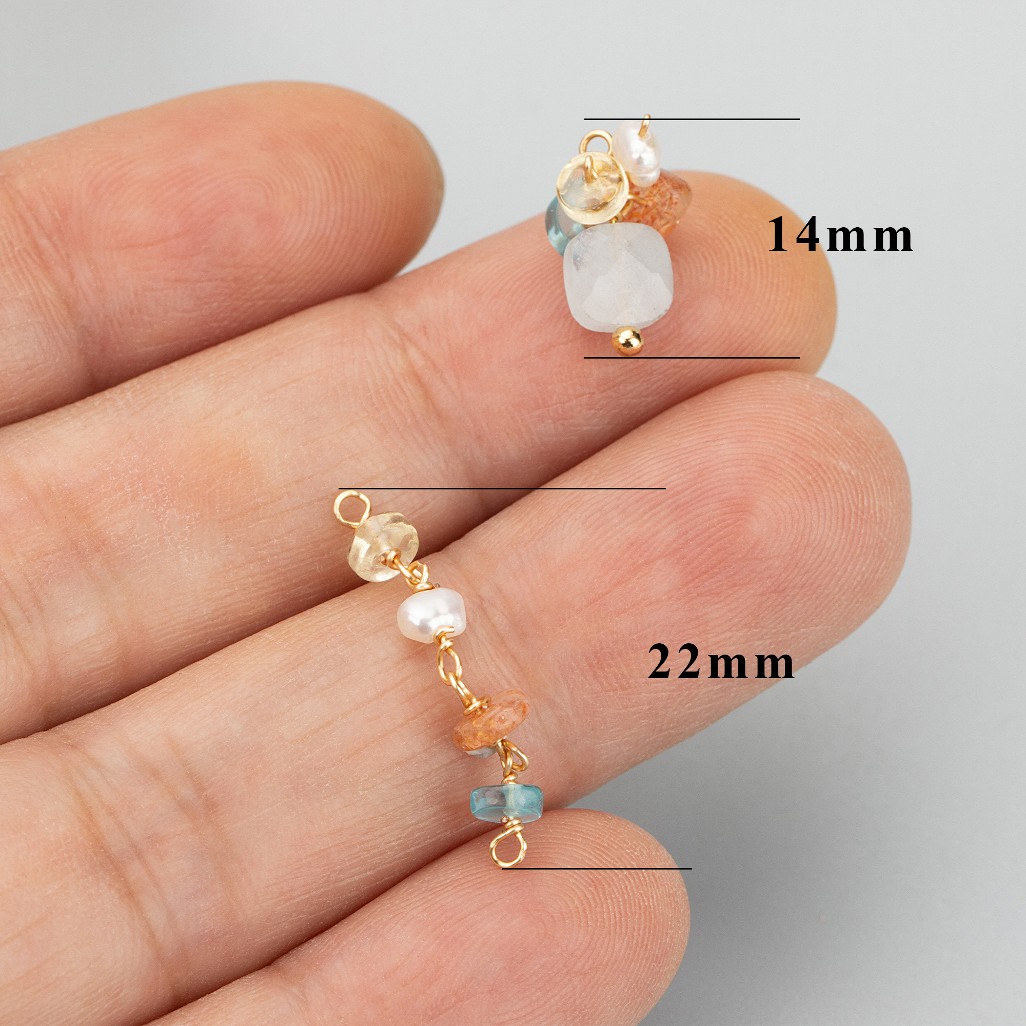 ME28 2pcs/lot Jewelry Accessories,18k Gold Plated,copper,natural Stones,hand Made,charms,earrings Making Findings,diy Pendants