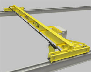 Trave Terminale per Paranco Elettrico, Trave Terminale per Paranco a Fune Metallica, Trave Terminale per Gru a Ponte con Carrello - Product Image 1