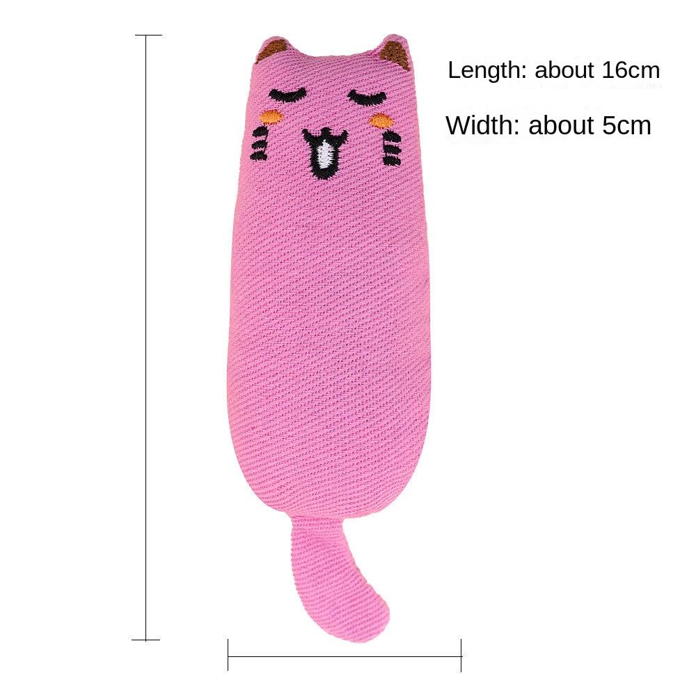 Pink cat toy
