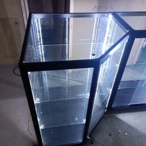 Phong cách điện thoại di động hiển thị Showcase điện thoại di động LED ánh sáng hiển thị tủ cửa hàng thiết kế truy cập - Product Image 5