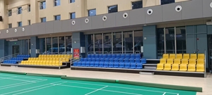 Outdoor Sports Stadium <strong>Grandstand</strong> Seat Audience Row Chair Bleachers Fast &amp; Safe Assembly Galvanized Steel Sports <strong>Grandstands</strong> - Product Image 4