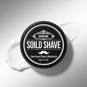 OEM/ODM Gentle Cream Shaving <b>Soap</b>-with Mint & Glycerin Hydrating Irritation-Free Shave for Sensitive Skin Natural Herbs 60g - Product Image 1