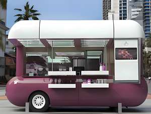 Camion <span class=keywords><strong>Cucina</strong></span> Mobile Elettrico Conforme alle Norme Urbane con <span class=keywords><strong>Dimensioni</strong></span> Compatte per Facile Parcheggio e Accesso in Aree Metropolitane Dense - Product Image 3