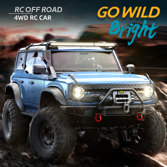 1/10 Scale HB-R1001/R1006 Upgraded Dumbo Remote Control Simulation Climbing Off Road Car with Winch RC Car Hobby