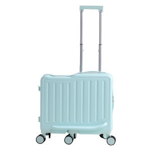 子供用トラベルバッグ荷物スーツケーススピナーキャスターPC素材シート快適な持ち運びのためのライドオンデザイン - Product Image 5