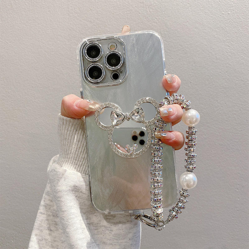 Silver-mirror + chain