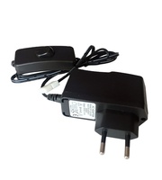 Adaptador de Corriente de Pared de 12 W y 12 V 1 A para Tira de LED 5050, Enchufe de CC de 2 Pines, Enchufe para UE, EE. UU., Reino Unido y Australia, Certificado por CE, FCC y RoHS, OEM Disponible