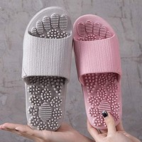 ÉCHANTILLON GRATUIT Pantoufles de massage par acupression Sandales de réflexologie pour le soulagement de la douleur de la voûte plantaire antidérapantes pour le bain et la douche