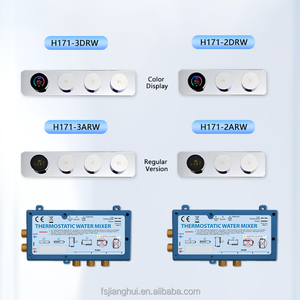 Sistema <span class=keywords><strong>de</strong></span> Control <span class=keywords><strong>de</strong></span> Ducha Inteligente con Pantalla OLED y WiFi, Válvula Mezcladora Termostática <span class=keywords><strong>de</strong></span> 2 y 3 Salidas, Compatible con Todas las <span class=keywords><strong>Marcas</strong></span> <span class=keywords><strong>de</strong></span> Duchas - Product Image 5
