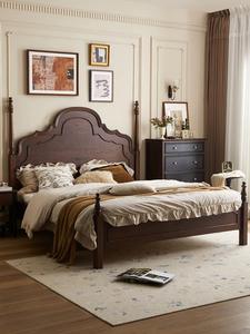 Modernes, verstellbares Luxus-Massivholzbett in King- und Queen-Size mit Mahagoni-Rahmen, elegantes, zeitgenössisches Design für Zuhause oder die Wohnung - Product Image 6