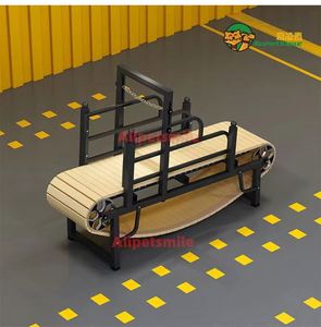 Cinta de correr para perros de aluminio y PC de acero de alta durabilidad personalizada equipo motorizado de agilidad para mascotas para entrenar perros - Product Image 1