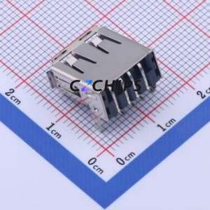 903-232A2026S10200 USB Connector SMD Connector ( Connector Type: Type-A )( Protocol Standard: USB 2.0 )( Gender: Female ) - Product Image 2