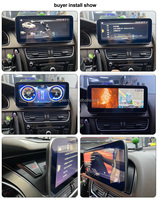 Autoradio Android 14 avec écran tactile 10,25 pouces, Snapdragon 665, 8 Go de RAM, 128 Go de stockage, pour Audi A4 A4L B8 A5, radio multimédia
