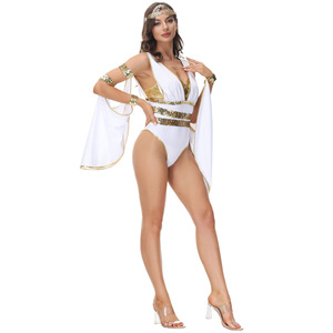 Nuevas mujeres antiguo <span class=keywords><strong>romano</strong></span> Cleopatra diosa griega Cosplay uniforme Sexy reina <span class=keywords><strong>disfraz</strong></span> griego - Product Image 6