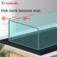 Coussin de protection pour aquarium, verre ultra-clair, isolation thermique, absorption des chocs, antidérapant, coussin de fond épaissi