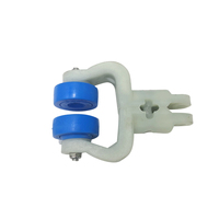 Ligne d'abattage de volaille de poulet Chariot en acier inoxydable T Track Glissière en nylon pour convoyeur aérien