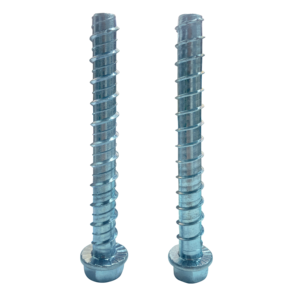 Oem Tùy Chỉnh Mạ Kẽm Hexagon Wasse Xi Măng Hex Mặt Bích Đầu Xi Măng Tự Khai Thác Vít Bê Tông Tự Cắt Neo Bu Lông - Product Image 3