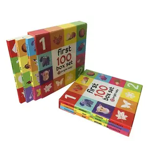 SIGH-Libros de mesa de cartón para niños, impresión personalizada para bebés, calidad ecológica