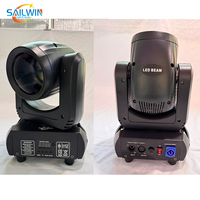 Sailwin 2 pièces avec Flight Case 150W 18 prismes Contrôle DMX512 Projecteur Beam Effets de scène pour discothèque Têtes mobiles