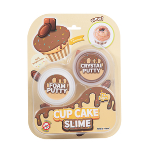 Cup Cake <b>Slime</b> Bright Color Scented Crystal Putty and Foam Putty for 3+ Years Girls - Product Image 3