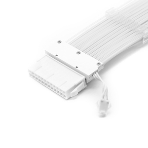 Personalizable <span class=keywords><strong>24</strong></span> <span class=keywords><strong>Pin</strong></span> <span class=keywords><strong>ATX</strong></span> <span class=keywords><strong>RGB</strong></span> PC Cooler Extension Cable Kit 16AWG 5V 3Pin Synchronized PSU Cable Fuente de alimentación Cable con funda Stock - Product Image 4