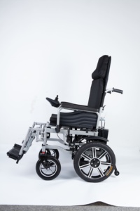 <span class=keywords><strong>Silla</strong></span> <span class=keywords><strong>de</strong></span> Ruedas Eléctrica Plegable Ligera para Viajes con Motor Potente, Frenado Seguro y Conducción Suave - Product Image 3