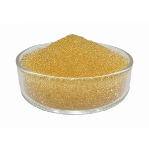Wholesale 001x7 Strong Base Kation Golden Colour Supplies Ion Exchange Resin For Water Treatment Applications