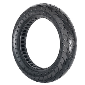 Nedong 12x2.5 Solid Tire Grooved Tread Electric <b>Bicycle</b> Use - Product Image 4