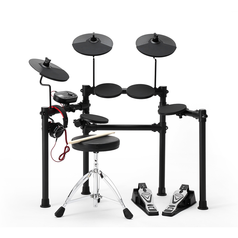 Professional High Sound Quality Portable Entry Level Electric Jazz Drum Kit Digital Drum Electronic Drum Set