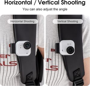 Adaptateur de montage magnétique réglable STARTRC Go Ultra pour sac à dos Insta360, clip pivotant à dégagement rapide pour accessoires Insta360 Go Ultra - Product Image 5