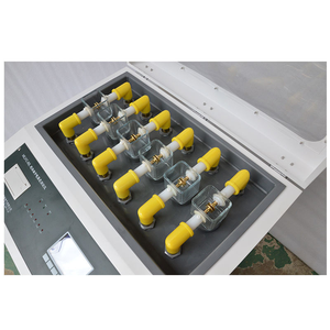 Testeur de résistance diélectrique à l'huile isolante 80kV MEJYC 80L à six coupelles avec stockage des données - Product Image 4