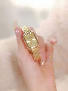 Bee Sister FA-1779 Nouvelle montre tendance Xiyin, vente directe du fabricant, commerce extérieur, niche rétro, bracelet petit marron, montre pour femme - Product Image 3