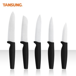 Un conjunto de prácticas y de moda de la cocina de cerámica <span class=keywords><strong>cuchillo</strong></span> afilado blanco <span class=keywords><strong>hoja</strong></span> de cuchillos con mango de PP - Product Image 6