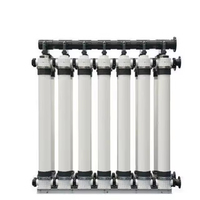 Module de filtration de purification par ultrafiltration et nanofiltration en céramique, membrane UF à fibres creuses PVDF PAN 4040 8040, vente en gros