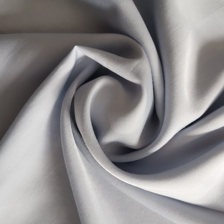 Лидер продаж, плетеная 80% вискоза, 20% нейлон, имитация саржевого переплетения, однотонная ткань для платья