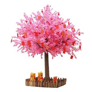Árbol de Durazno Artificial de Plástico, Árbol de los Deseos, Decoración de Año Nuevo, Planta para Paisajismo Exterior, 1.5-3.5m - Product Image 5