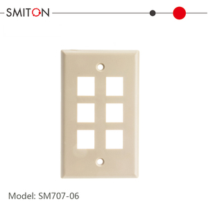 1/2/3/4/6 cổng tường ổ cắm tấm cho RJ45 <span class=keywords><strong>Keystone</strong></span> <span class=keywords><strong>Jack</strong></span> và Modular chèn faceplate <span class=keywords><strong>Keystone</strong></span> tường tấm chúng tôi loại - Product Image 5