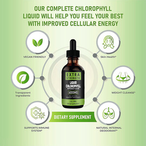 <span class=keywords><strong>Splina</strong></span> 6000Mg Gouttes d'Eau en Vrac Biologique Supplément Liquide de Chlorophylle pour Adultes Pas pour Femmes Enceintes - Product Image 4