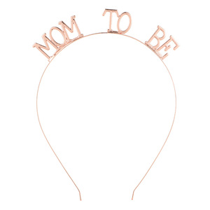 Bandeau de diadème de douche de bébé pour les femmes-Couronne de princesse à <span class=keywords><strong>strass</strong></span> étincelants Couvre-chef de fête de révélation de sexe pour maman - Product Image 5