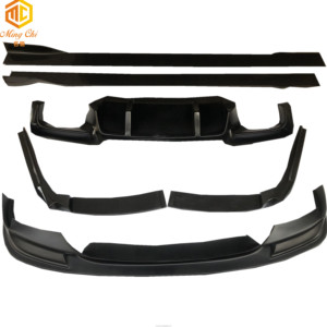 Kit de carrocería de coche, difusor de parachoques delantero, falda lateral, material de fibra de carbono, adecuado para <span class=keywords><strong>BMW</strong></span> serie 5, F10, <span class=keywords><strong>m5</strong></span>, 525I, 530I, 540I, F10 <span class=keywords><strong>m5</strong></span> - Product Image 1