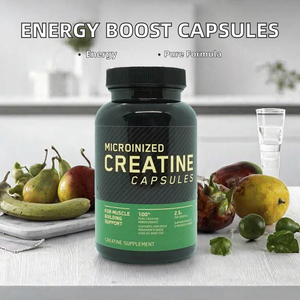 Las Nuevas Cápsulas Creativas de Amazon Proporcionan Energía y Crecimiento Muscular, 60 Cápsulas por Botella, Uso en Adultos, Fórmula Natural, 2 Años de Duración - Product Image 2